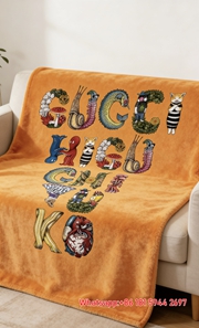Gucci x Yuko Printed Throw Blankets IMG_2963